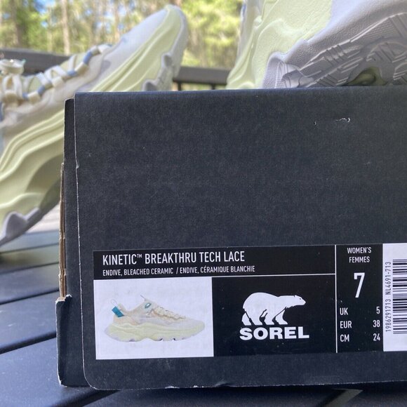 Sorel Kinetic Breakthru Tech Lace | Women's Size US 7 | New in Box - Picture 3 of 6